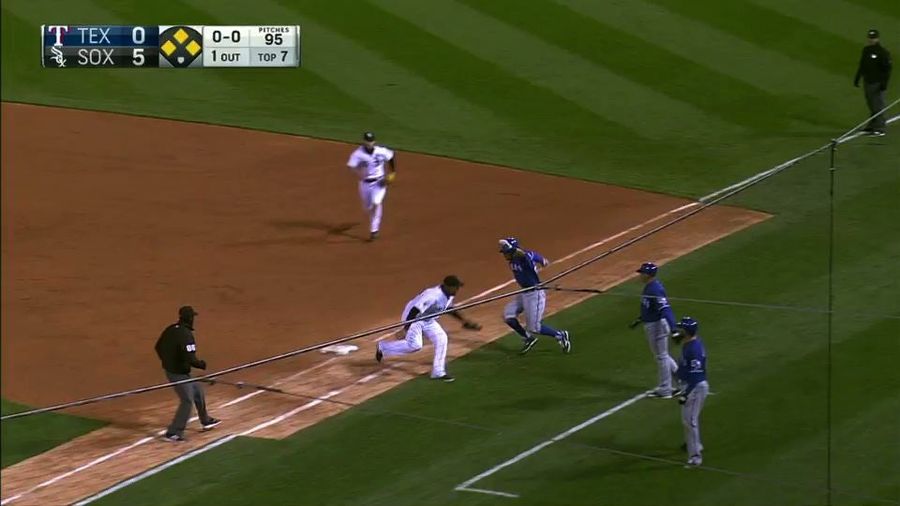 White Sox Execute 9-3-2-6-2-5 Triple Play