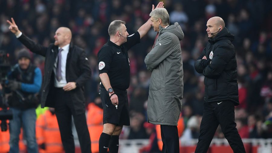 Arsène Wenger Charged By F.A. After Pushing Referee