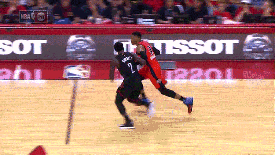 Steven Adams Annihilated Patrick Beverley