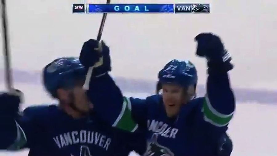 Daniel Sedin Scores Overtime Winner Assisted By Henrik In Their Last Vancouver Game
