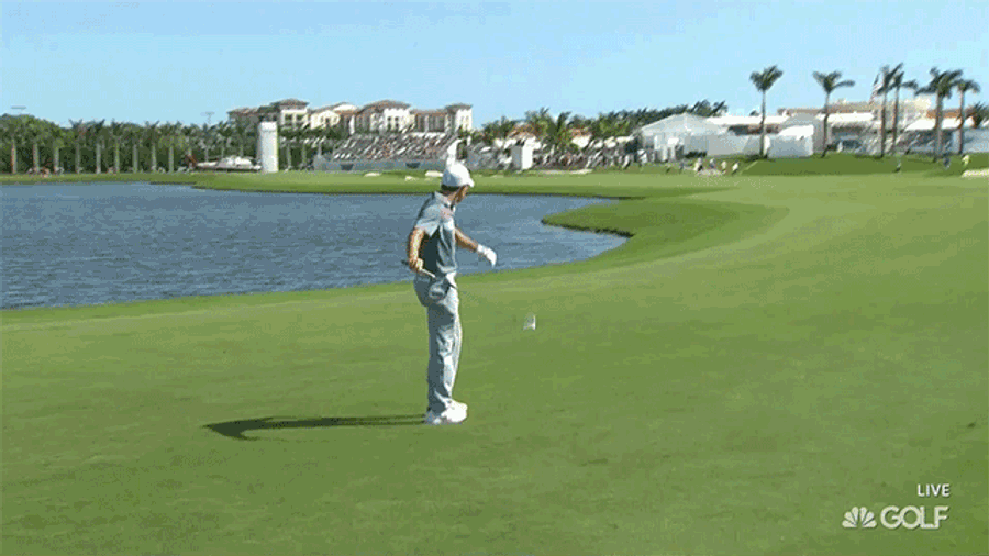 Bummed-Out Rory McIlroy Tosses Club Right Into The Damn Lake