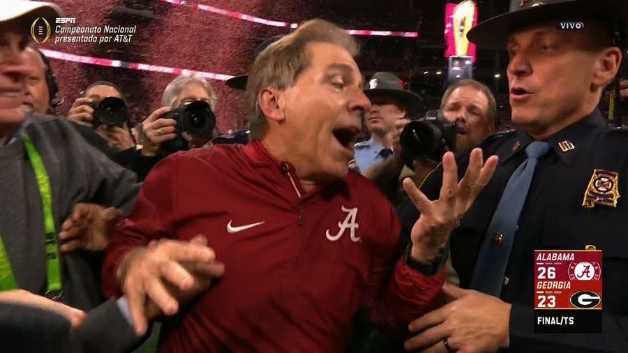 Alabama's National Championship-Winning Touchdown, As Called On Radio & TV Around The Globe