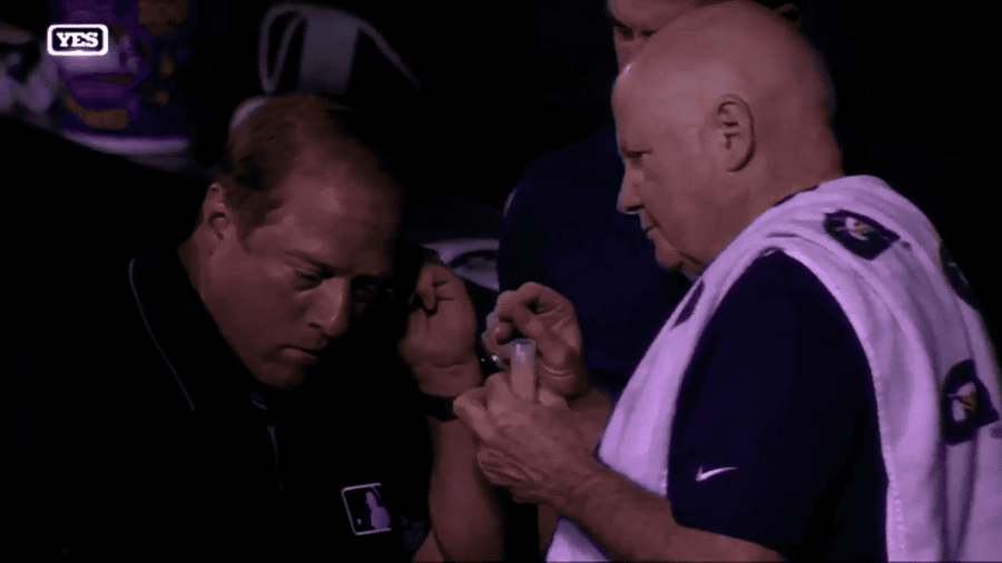 Yeah, That's A Goddamn Moth In An Umpire's Ear