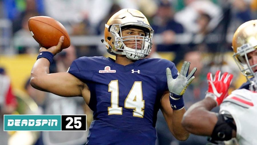 Deadspin 25: Notre Dame Has No Clue Who To Start At Quarterback