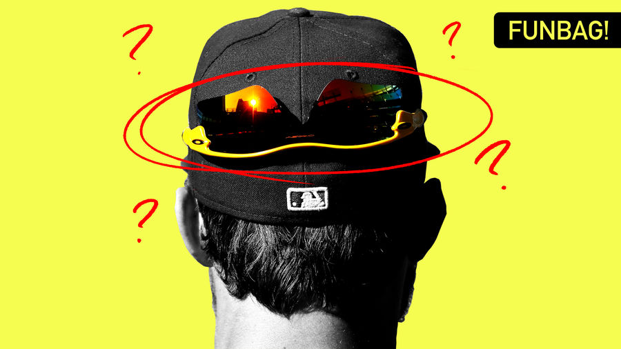 Where’s The Worst Place On Your Body To Put Your Sunglasses When You’re Not Wearing Them?