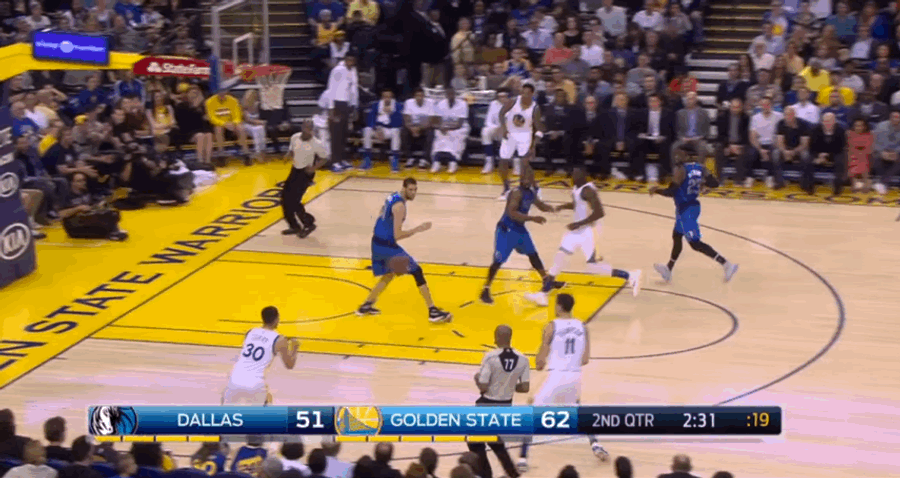 When Running Away Before Steph Curry Shoots A Three Goes Wrong