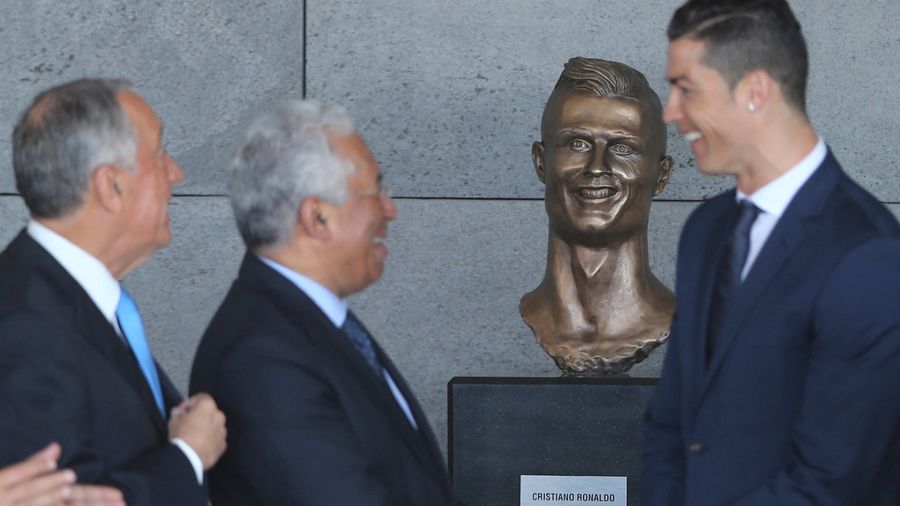 Cristiano Ronaldo Honored With Hideous Bust That May Be Imbued With Dark Magic