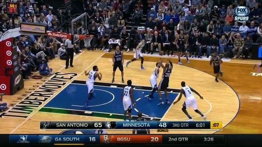 The Spurs&#39; Ball Movement Is Gorgeous 