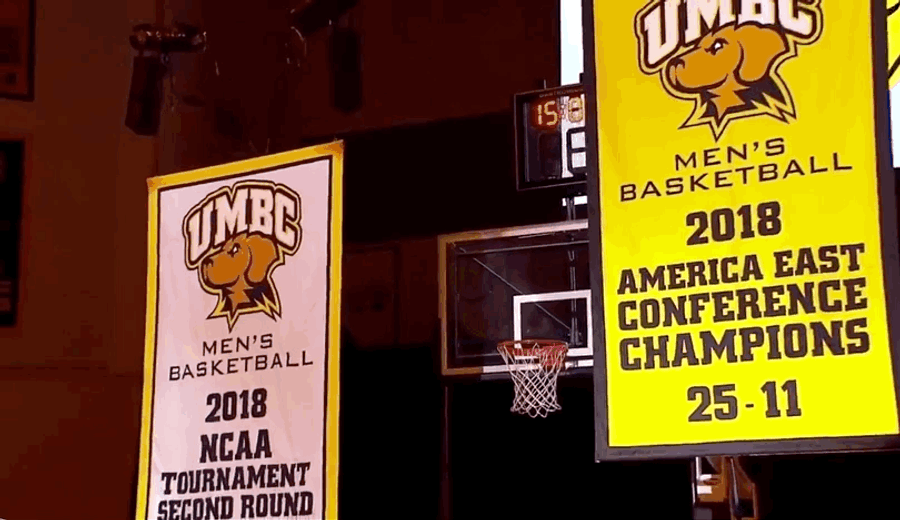 UMBC Raises The Only Good Banner