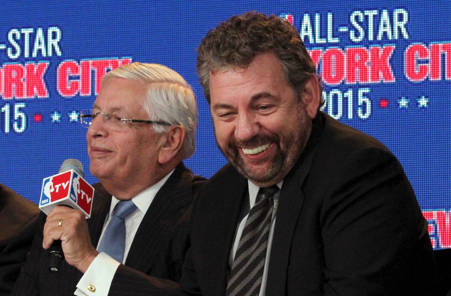 David Stern Has James Dolan's Back Too