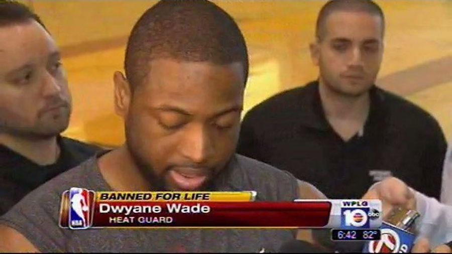 Miami TV Station Reports Dwyane Wade Banned For Life