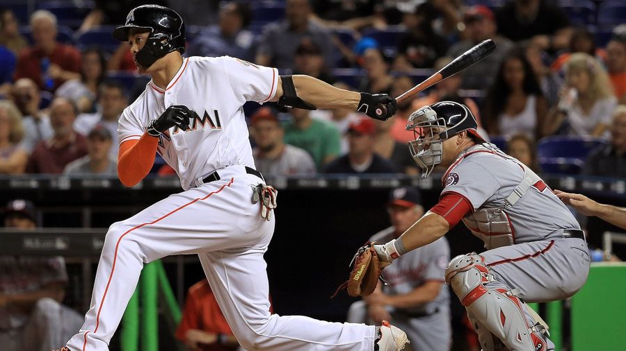 Giancarlo Stanton Is Back And Already Hitting Monster Dongs