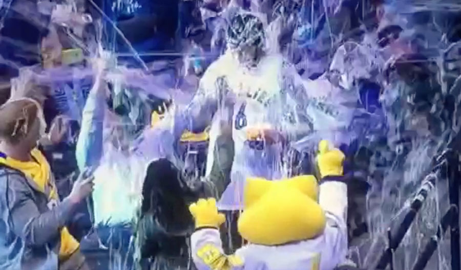 Grizzlies Fan Becomes Victim Of Apocalyptic Silly String Ambush