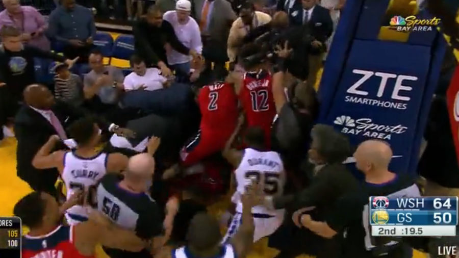 Please Do Not Punch John Wall&#39;s Brain Stem Again, Kelly Oubre