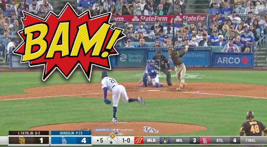 SEE IT: Fernando Tatis Jr. launches one out of Dodger Stadium
