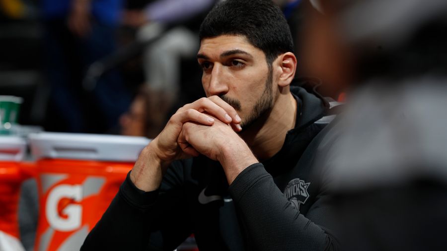 Enes Kanter's Fucked-Up Lip