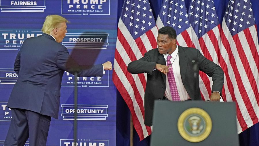 Herschel Walker thinks we should give his former boss Trump a mulligan
