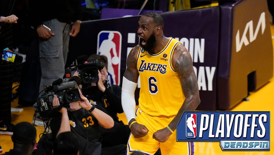 LeBron turns back the clock