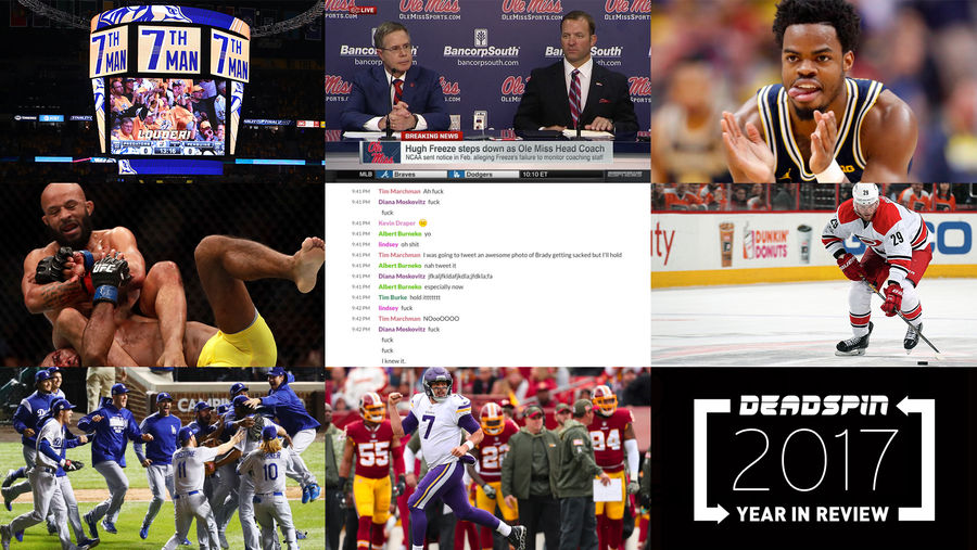 Deadspin's Favorite Sports Moments Of 2017