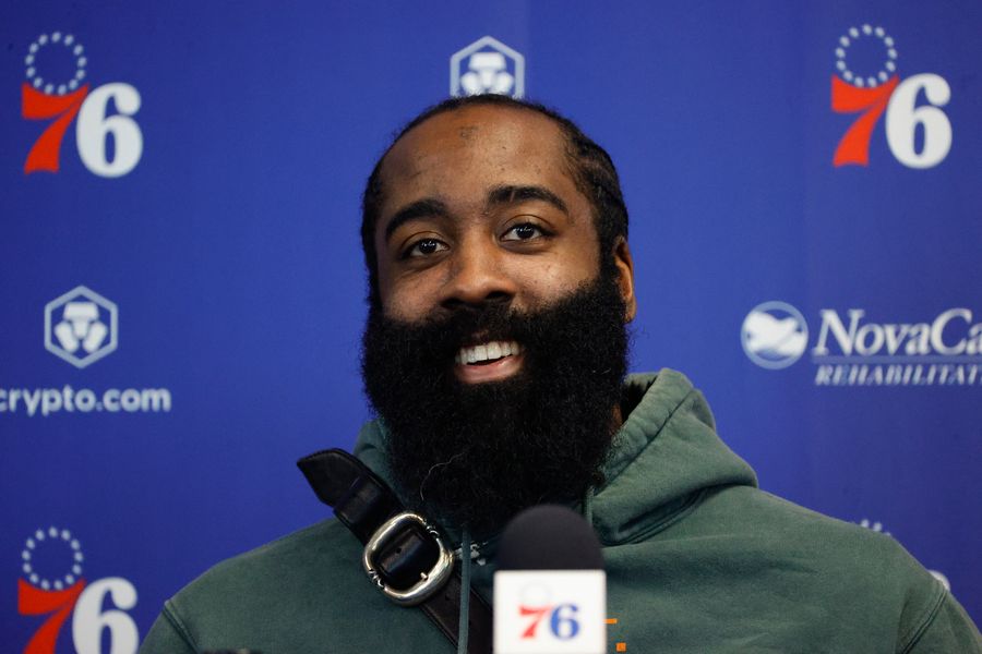 James Harden expects us to believe he had no choice in going to the Nets last year