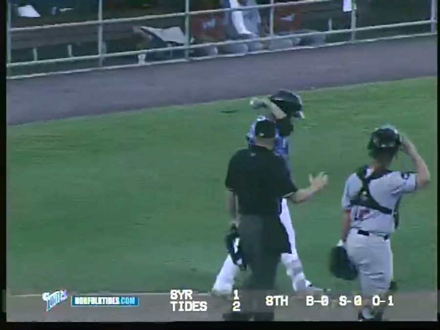 Another Batter Catches Ball After HBP, Throws It Back To Pitcher