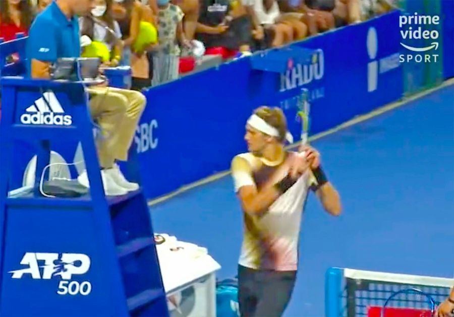 What if Serena Williams did what Alexander Zverev did?