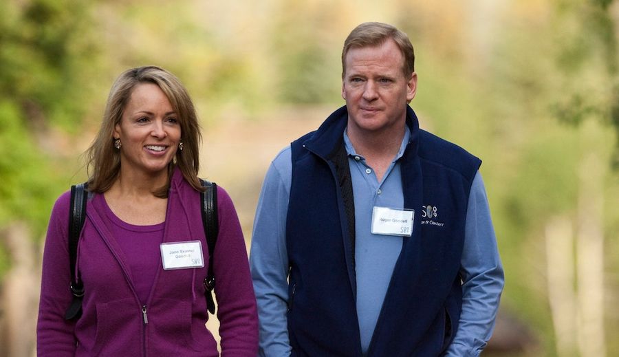 Roger Goodell's Wife Defended Him Through A Now-Deleted Anonymous Twitter Account
