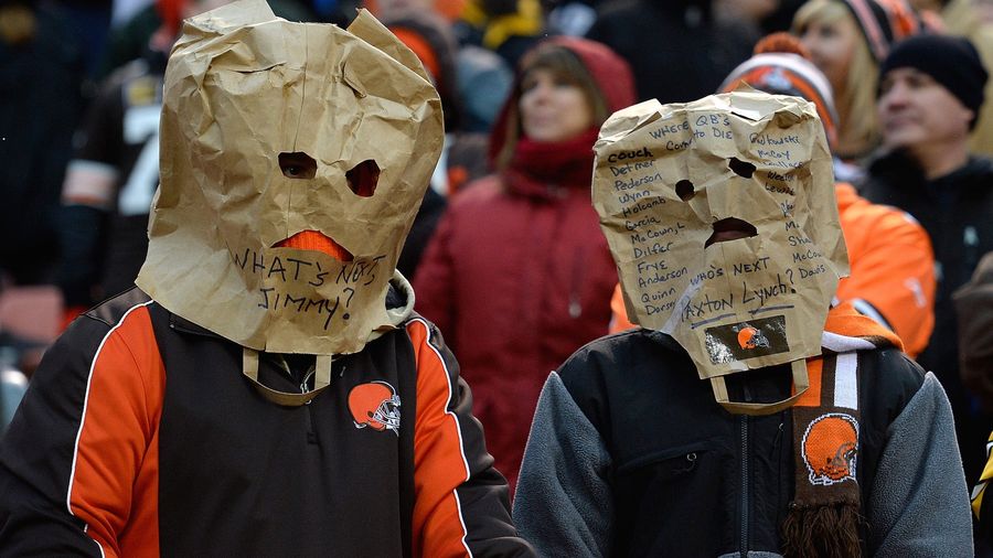 Browns Fans Support Team By Embodying Franchise Incompetence