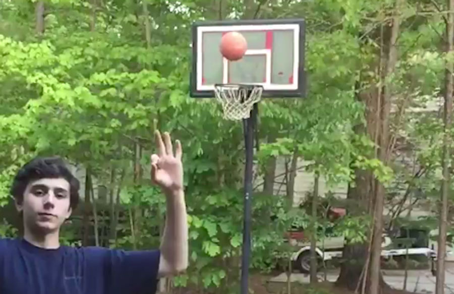 Basketball Teen Tries To Stunt, Gets Righteously Owned