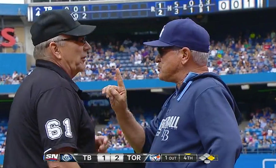 Rays Play Game Under Protest After Late Challenge Overturns Safe Call