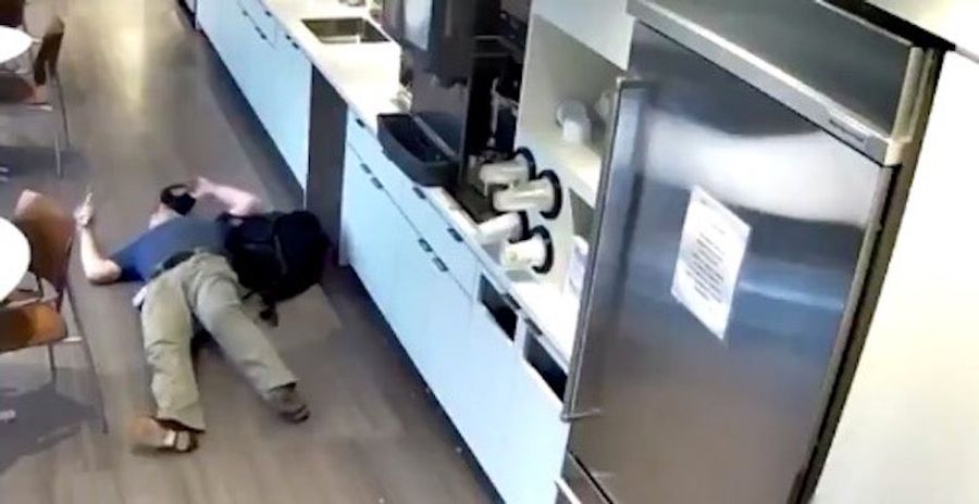 The Sports Highlight Of The Day Is This Fraudster's Shameless Office Flop