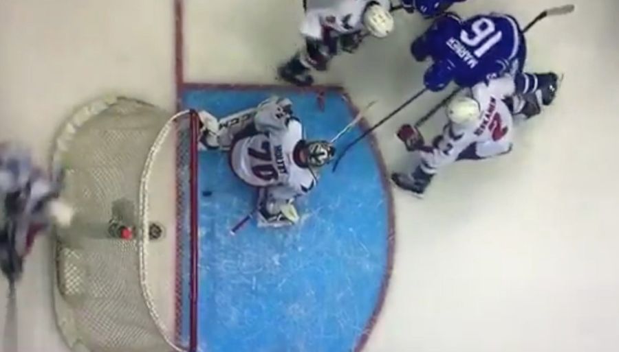 Capitals Winger Tom Wilson Made The Save Of The Night