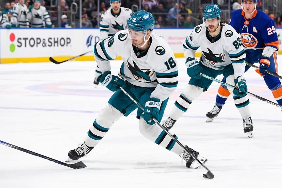 Sharks shock Islanders, rally for 5-4 OT victory