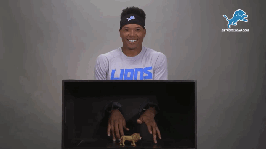 Lions Players Try Not To Freak Out As They Touch Mystery Objects