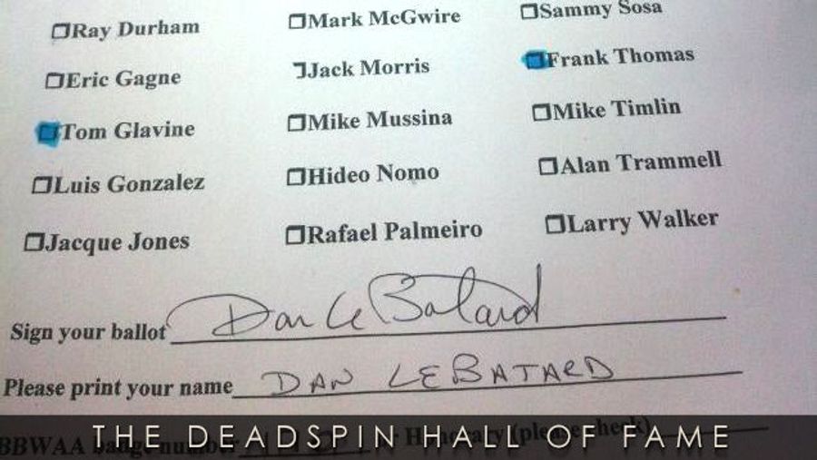 2014 Deadspin Hall Of Fame Nominee: Dan Le Batard's Hall Of Fame Ballot