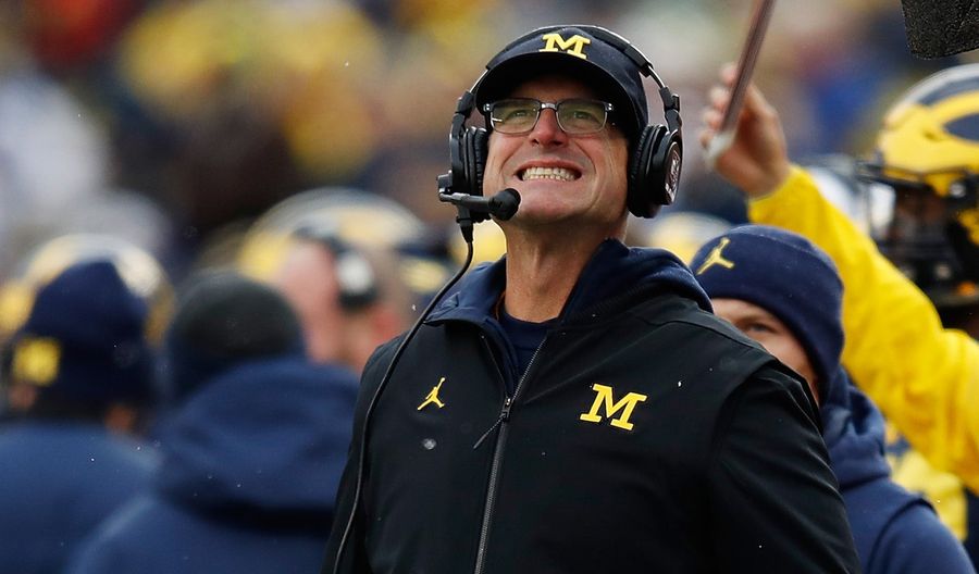 Jim Harbaugh Delivers Newborn Calf Into The World