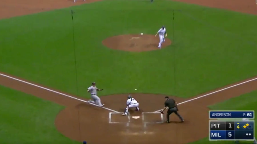 Brett Phillips Shows Why 8-2 Double Plays Are The Best Double Plays
