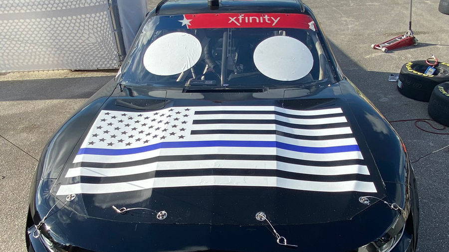 Fire Forces 'Blue Lives Matter' Car Out of NASCAR Debut