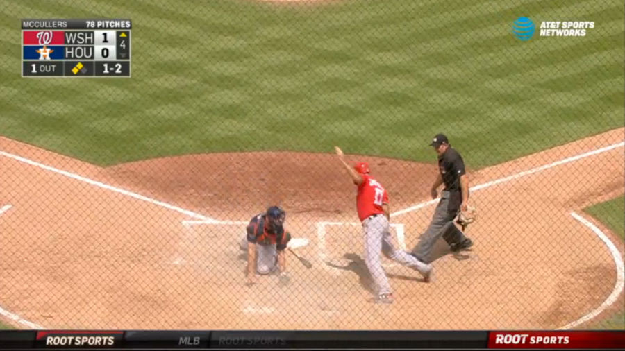 Ryan Zimmerman Shimmies Around To Miraculously Avoid Tag