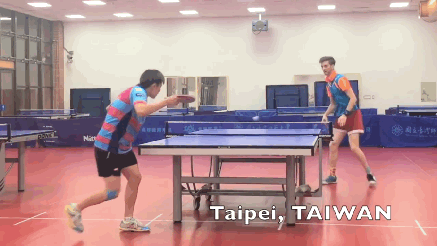 This Table-Tennis Trick Shot Bends Minds And Makes Opponents Look Silly