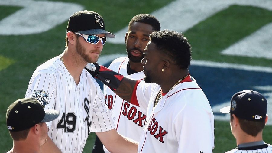 Apropos Of Nothing, Here's Chris Sale In A Red Sox Outfit