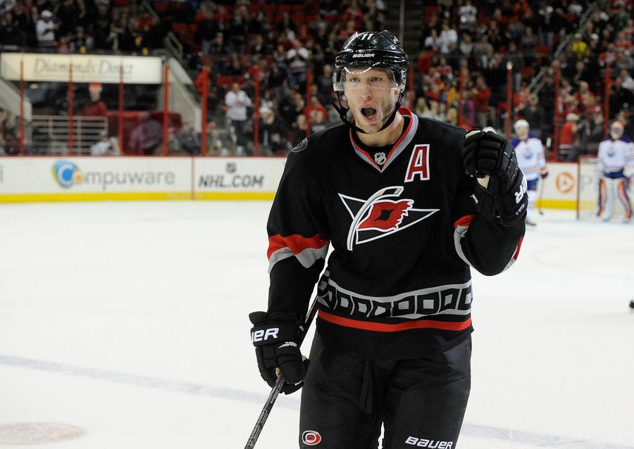Jordan Staal Breaks Leg In Exhibition Game