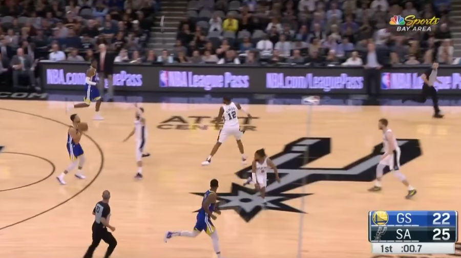 Steph Curry Busts Out Of A Slump With A Damn 60-Footer