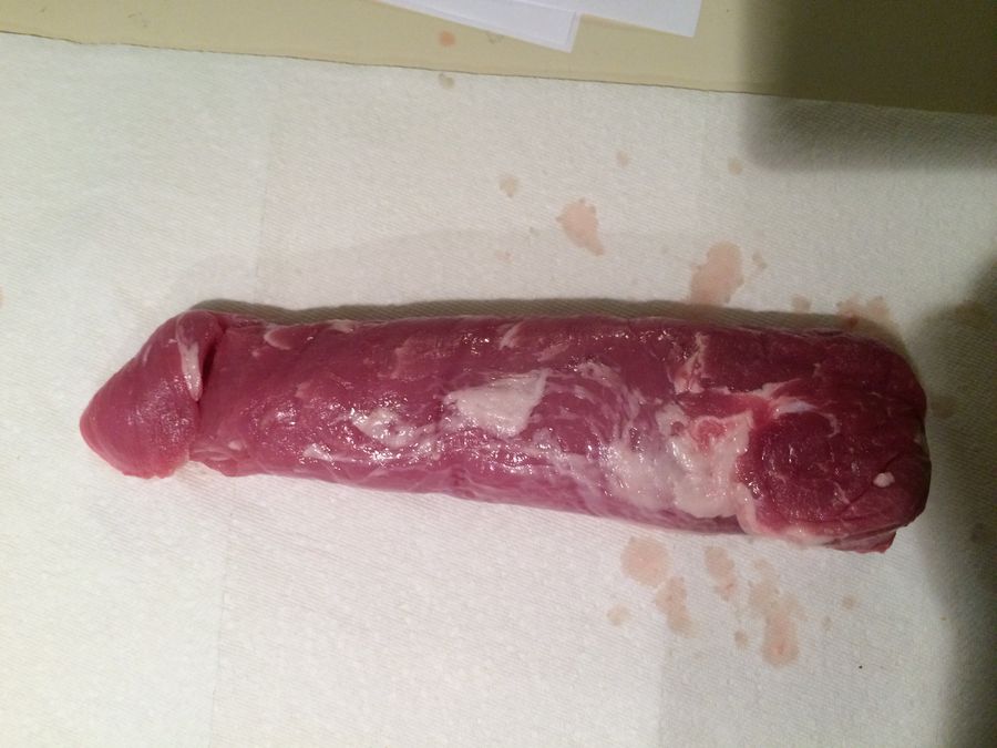 Does This Pork Tenderloin Look Like A Dong Or What? (Yes)