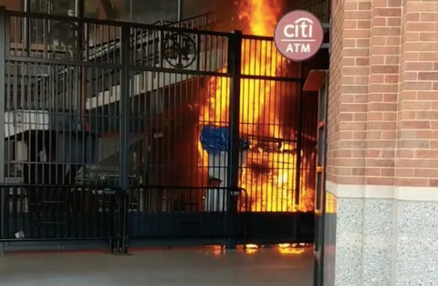 Mets' Stadium Fire Works Too Well As A Metaphor