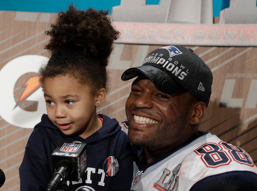 Martellus Bennett's Daughter Is Moving Up The Sports Baby Rankings