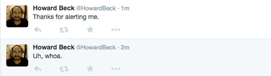 What Do You Think Howard Beck Is Talking About?