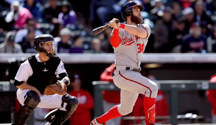 Bryce Harper Sent A Dinger To The Forest
