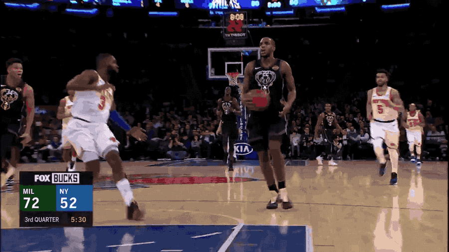 Giannis Jumped Over A Guy And It Ruled