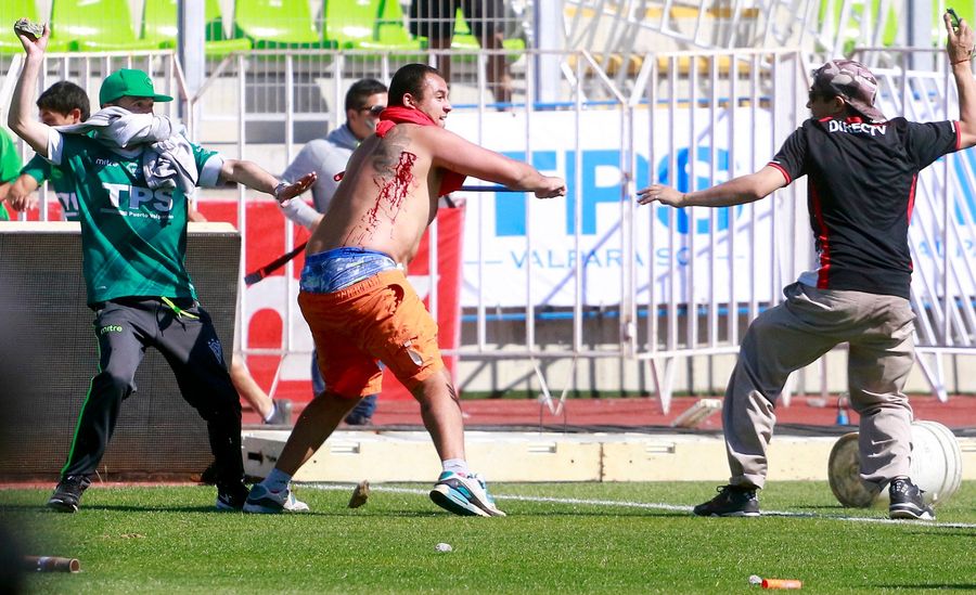 Match Canceled In Chile After Fans Storm Field And Go Apeshit